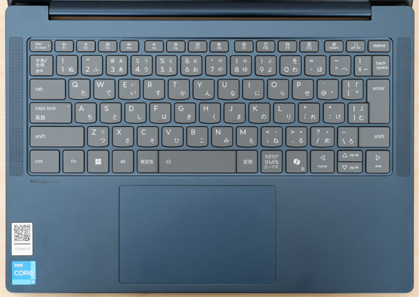 IdeaPad Slim 5i Gen 10 (14型 Intel)のキーボード写真