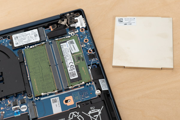 IdeaPad Slim 5i Gen 10 (14型 Intel)のメモリの写真